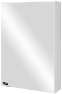 Зеркальный шкаф СанТа Стандарт 113002 50см фацет белый